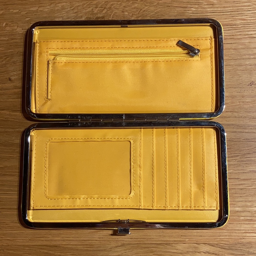 Yellow & Orange Pattern Wallet - Picture 3 of 4